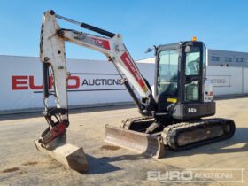 2020 Bobcat E45 Mini Excavators For Auction: Leeds – 23rd, 24th, 25th, 26th October @ 08:00am