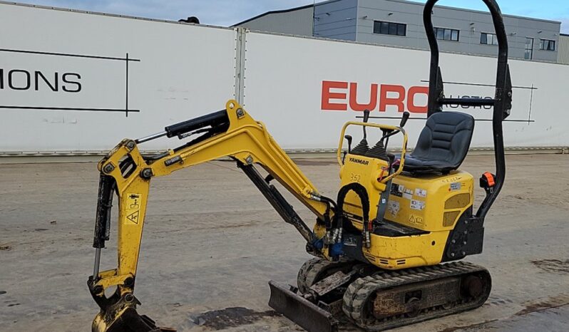 2017 Yanmar SV08-1A(S) Mini Excavators For Auction: Leeds – 23rd, 24th, 25th, 26th October @ 08:00am