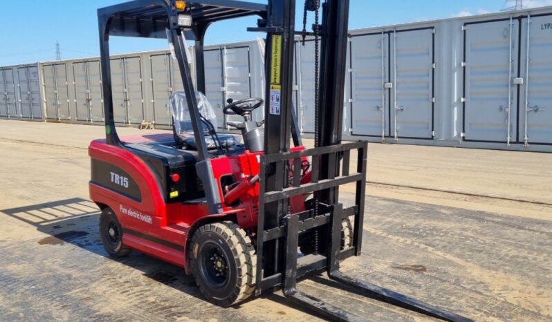 Unused 2024 TRANER TR15 Forklifts For Auction: Leeds – 23rd, 24th, 25th, 26th October @ 08:00am full