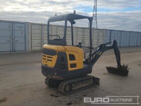 2018 Volvo EC15D Mini Excavators For Auction: Leeds – 23rd, 24th, 25th, 26th October @ 08:00am full