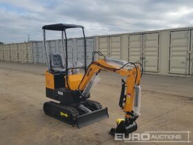 Unused 2024 Captok CK10 Mini Excavators For Auction: Leeds – 23rd, 24th, 25th, 26th October @ 08:00am full