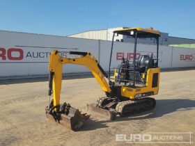 2020 JCB 16C-1 Mini Excavators For Auction: Leeds – 23rd, 24th, 25th, 26th October @ 08:00am