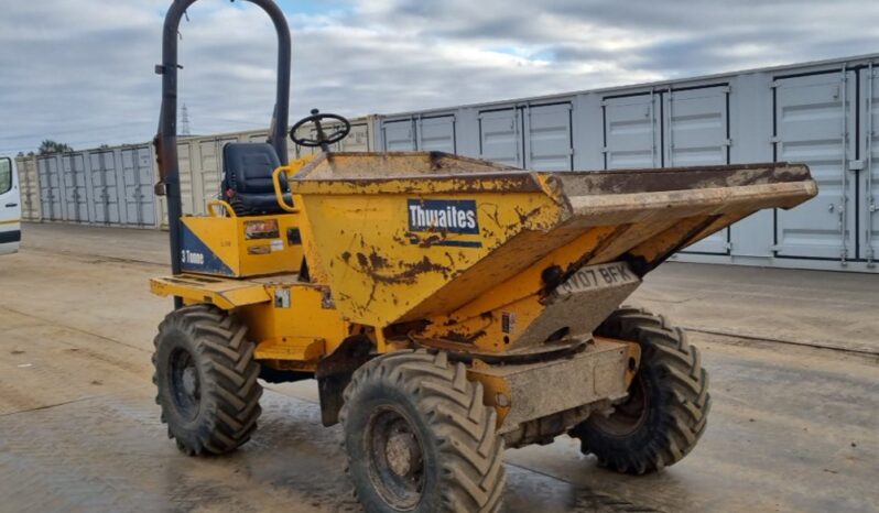 Thwaites 3 Ton Site Dumpers For Auction: Leeds – 23rd, 24th, 25th, 26th October @ 08:00am full