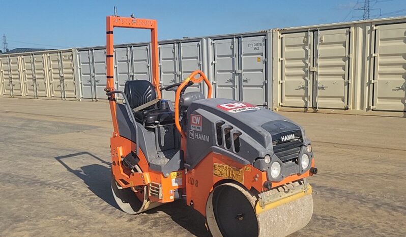 2018 Hamm HD8 VV Rollers For Auction: Leeds – 23rd, 24th, 25th, 26th October @ 08:00am full