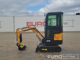 Unused 2024 Captok CK10C Mini Excavators For Auction: Leeds – 23rd, 24th, 25th, 26th October @ 08:00am full