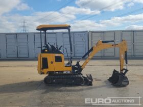 2019 JCB 16C-1 Mini Excavators For Auction: Leeds – 23rd, 24th, 25th, 26th October @ 08:00am full