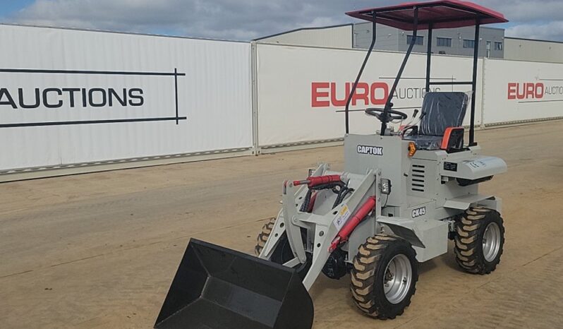 Unused 2024 Captok CK45 Wheeled Loaders For Auction: Leeds – 23rd, 24th, 25th, 26th October @ 08:00am