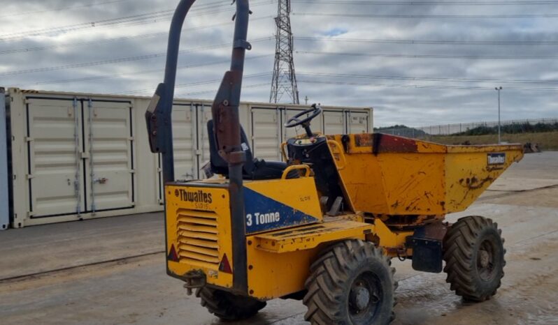 Thwaites 3 Ton Site Dumpers For Auction: Leeds – 23rd, 24th, 25th, 26th October @ 08:00am full