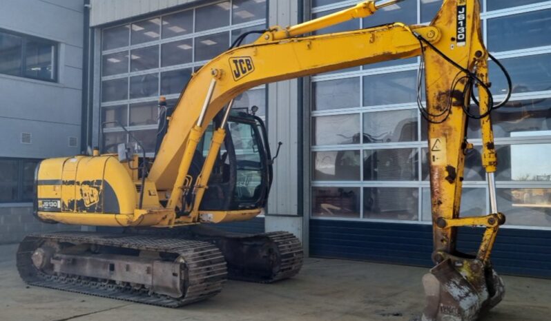 JCB JS130 10 Ton+ Excavators For Auction: Leeds – 23rd, 24th, 25th, 26th October @ 08:00am full