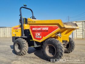 2018 Mecalac TA9 Site Dumpers For Auction: Leeds – 23rd, 24th, 25th, 26th October @ 08:00am full