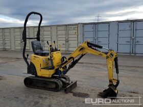 2017 Yanmar SV08-1A(S) Mini Excavators For Auction: Leeds – 23rd, 24th, 25th, 26th October @ 08:00am full