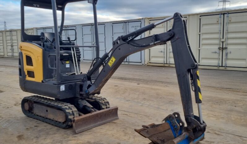 2018 Volvo EC15D Mini Excavators For Auction: Leeds – 23rd, 24th, 25th, 26th October @ 08:00am full