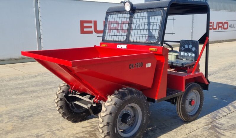 Unused 2024 Captok CK1200 Site Dumpers For Auction: Leeds – 23rd, 24th, 25th, 26th October @ 08:00am