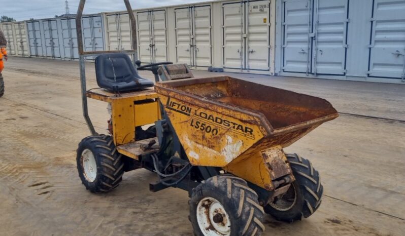 Lifton LS500 Site Dumpers For Auction: Leeds – 23rd, 24th, 25th, 26th October @ 08:00am full