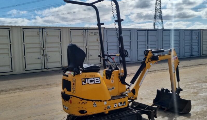 2020 JCB 8008CTS Mini Excavators For Auction: Leeds – 23rd, 24th, 25th, 26th October @ 08:00am full