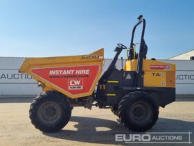 2018 Mecalac TA9 Site Dumpers For Auction: Leeds – 23rd, 24th, 25th, 26th October @ 08:00am full