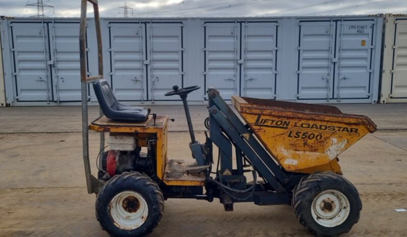 Lifton LS500 Site Dumpers For Auction: Leeds – 23rd, 24th, 25th, 26th October @ 08:00am full