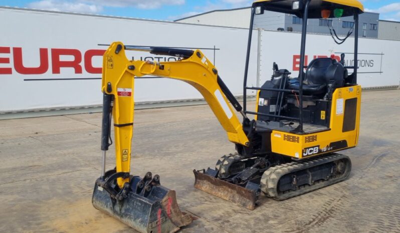 2020 JCB 16C-1 Mini Excavators For Auction: Leeds – 23rd, 24th, 25th, 26th October @ 08:00am