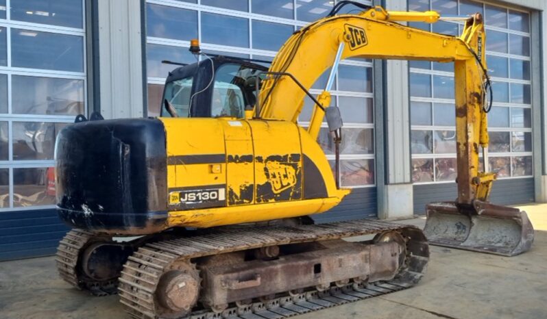 JCB JS130 10 Ton+ Excavators For Auction: Leeds – 23rd, 24th, 25th, 26th October @ 08:00am full