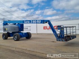 Genie Z80 Manlifts For Auction: Leeds – 23rd, 24th, 25th, 26th October @ 08:00am full