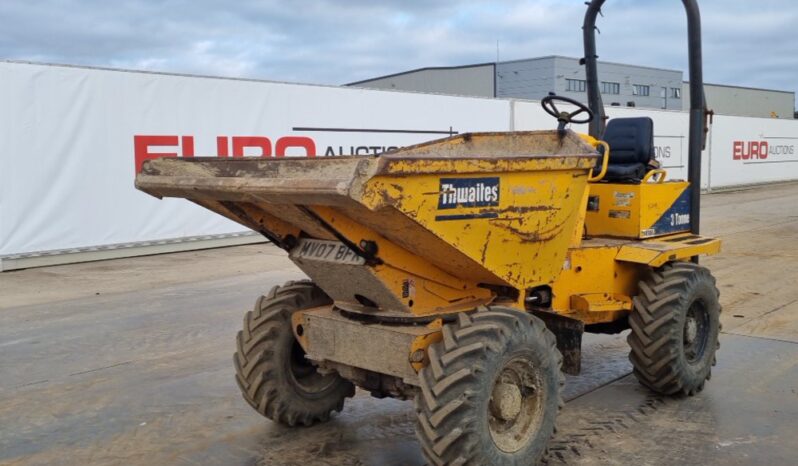 Thwaites 3 Ton Site Dumpers For Auction: Leeds – 23rd, 24th, 25th, 26th October @ 08:00am