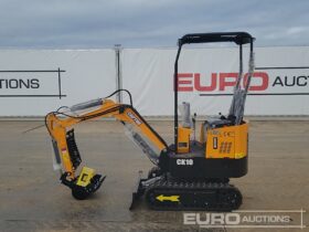 Unused 2024 Captok CK10 Mini Excavators For Auction: Leeds – 23rd, 24th, 25th, 26th October @ 08:00am full