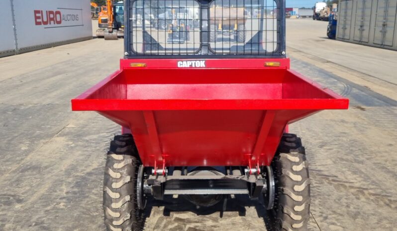 Unused 2024 Captok CK1200 Site Dumpers For Auction: Leeds – 23rd, 24th, 25th, 26th October @ 08:00am full