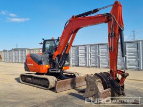 2016 Kubota KX080-4 6 Ton+ Excavators For Auction: Leeds – 23rd, 24th, 25th, 26th October @ 08:00am full