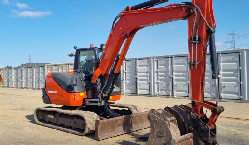 2016 Kubota KX080-4 6 Ton+ Excavators For Auction: Leeds – 23rd, 24th, 25th, 26th October @ 08:00am full