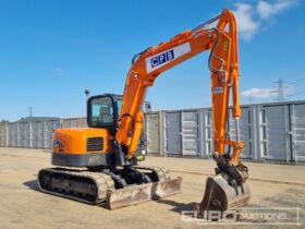 2022 Doosan DX85R-3 6 Ton+ Excavators For Auction: Leeds – 23rd, 24th, 25th, 26th October @ 08:00am full