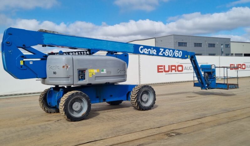 Genie Z80 Manlifts For Auction: Leeds – 23rd, 24th, 25th, 26th October @ 08:00am full