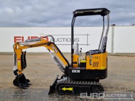 Unused 2024 Captok CK10 Mini Excavators For Auction: Leeds – 23rd, 24th, 25th, 26th October @ 08:00am full