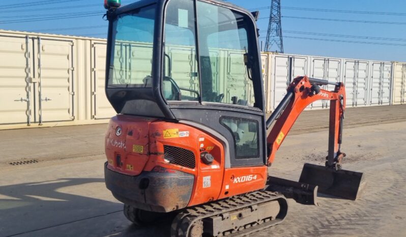 2016 Kubota KX016-4 Mini Excavators For Auction: Leeds – 23rd, 24th, 25th, 26th October @ 08:00am full