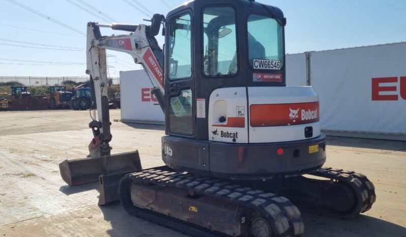 2020 Bobcat E45 Mini Excavators For Auction: Leeds – 23rd, 24th, 25th, 26th October @ 08:00am full