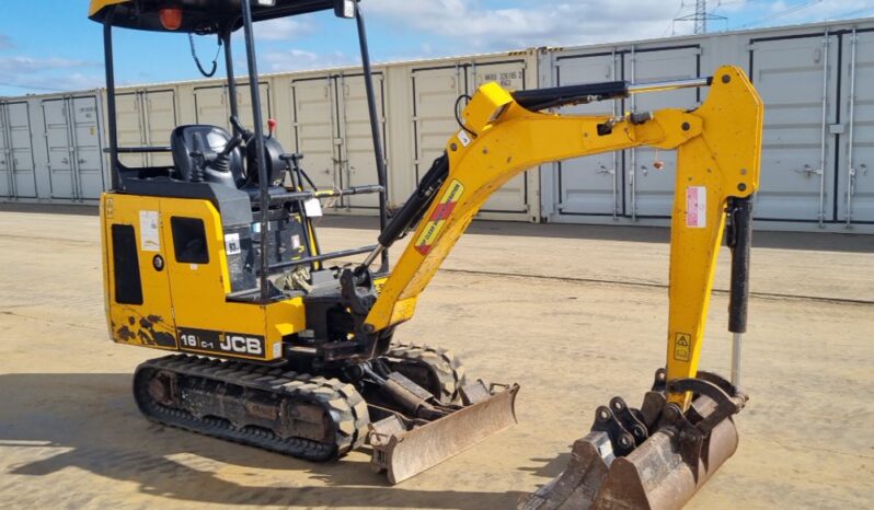 2019 JCB 16C-1 Mini Excavators For Auction: Leeds – 23rd, 24th, 25th, 26th October @ 08:00am full