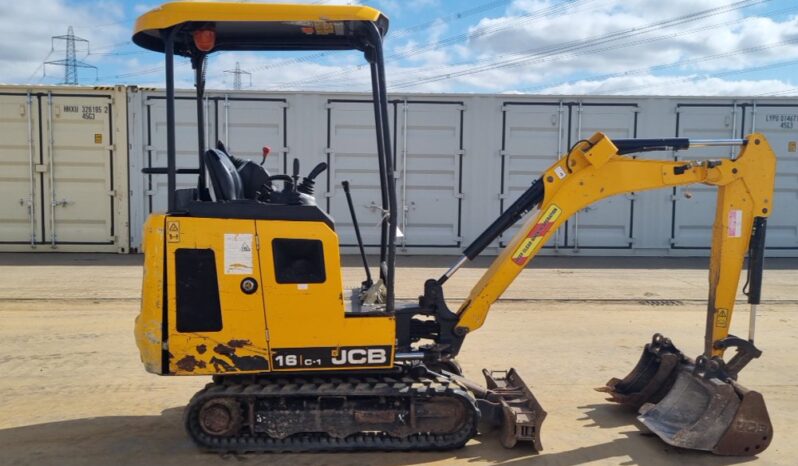 2019 JCB 16C-1 Mini Excavators For Auction: Leeds – 23rd, 24th, 25th, 26th October @ 08:00am full