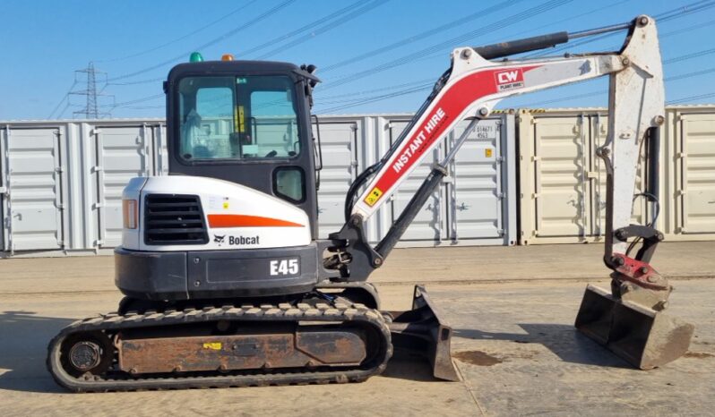 2020 Bobcat E45 Mini Excavators For Auction: Leeds – 23rd, 24th, 25th, 26th October @ 08:00am full