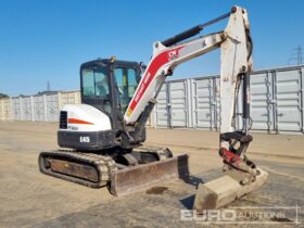 2020 Bobcat E45 Mini Excavators For Auction: Leeds – 23rd, 24th, 25th, 26th October @ 08:00am full