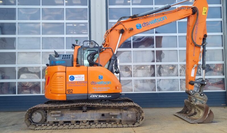 2018 Doosan DX140LCR -5 10 Ton+ Excavators For Auction: Leeds – 23rd, 24th, 25th, 26th October @ 08:00am full