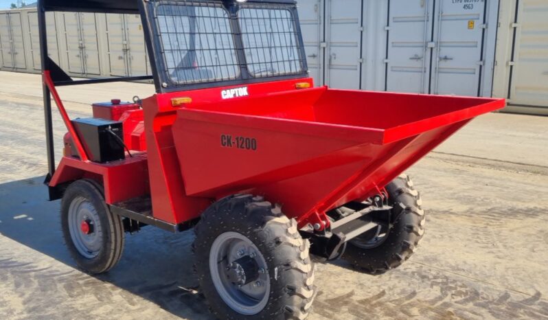 Unused 2024 Captok CK1200 Site Dumpers For Auction: Leeds – 23rd, 24th, 25th, 26th October @ 08:00am full