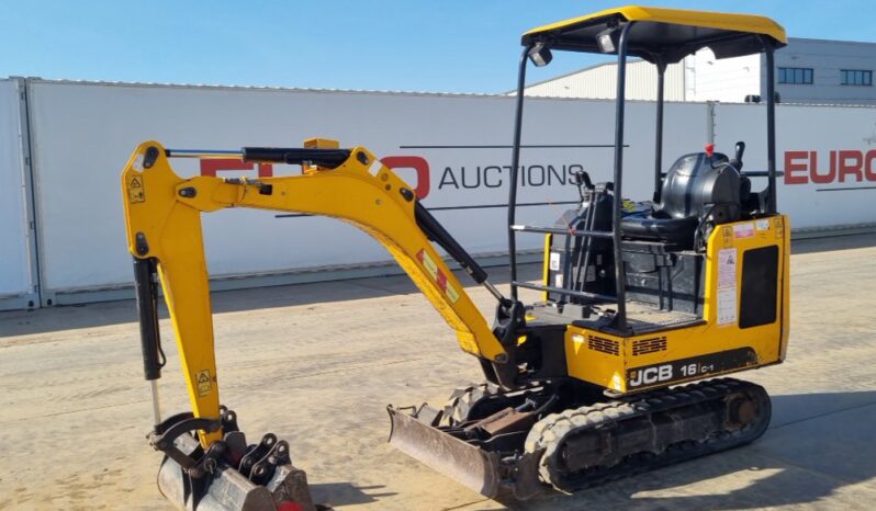 2020 JCB 16C-1 Mini Excavators For Auction: Leeds – 23rd, 24th, 25th, 26th October @ 08:00am