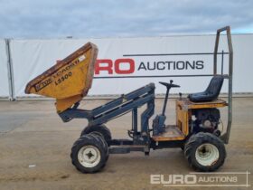 Lifton LS500 Site Dumpers For Auction: Leeds – 23rd, 24th, 25th, 26th October @ 08:00am full