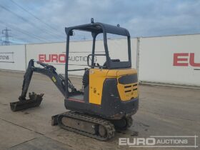 2018 Volvo EC15D Mini Excavators For Auction: Leeds – 23rd, 24th, 25th, 26th October @ 08:00am full