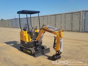 Unused 2024 Captok CK15 Mini Excavators For Auction: Leeds – 23rd, 24th, 25th, 26th October @ 08:00am full