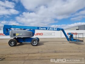 Genie Z80 Manlifts For Auction: Leeds – 23rd, 24th, 25th, 26th October @ 08:00am full