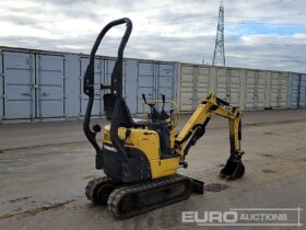 2017 Yanmar SV08-1A(S) Mini Excavators For Auction: Leeds – 23rd, 24th, 25th, 26th October @ 08:00am full