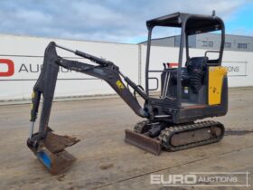 2018 Volvo EC15D Mini Excavators For Auction: Leeds – 23rd, 24th, 25th, 26th October @ 08:00am