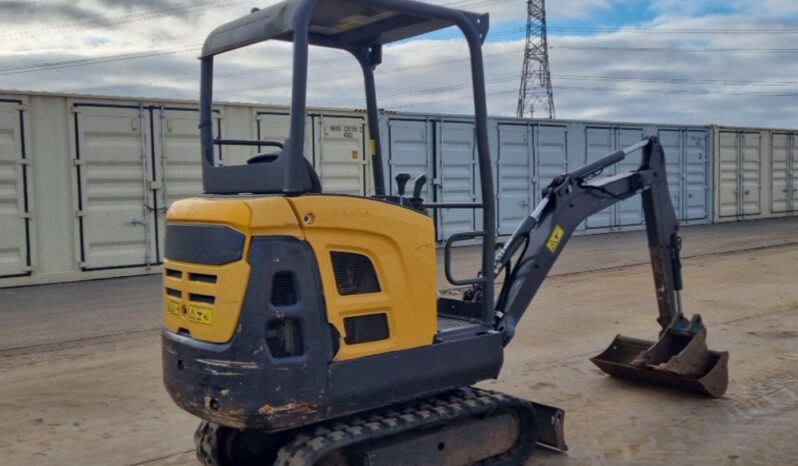 2018 Volvo EC15D Mini Excavators For Auction: Leeds – 23rd, 24th, 25th, 26th October @ 08:00am full