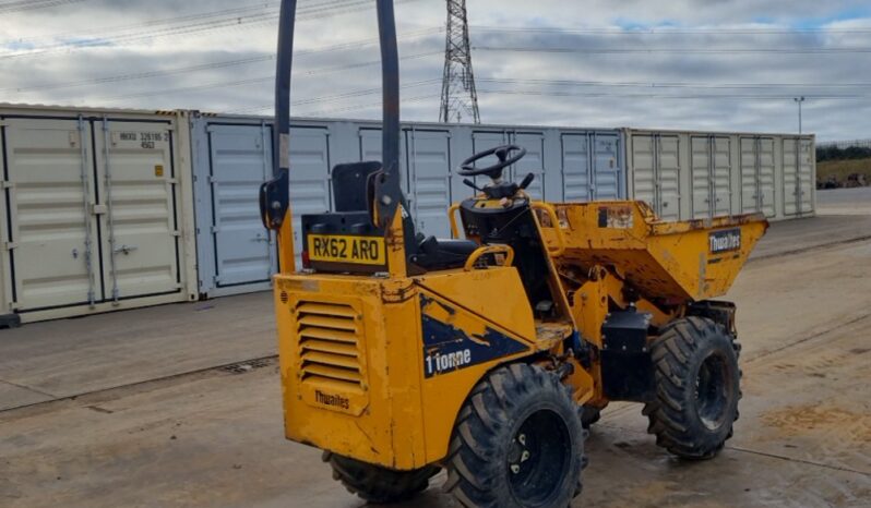 2012 Thwaites 1 Ton Site Dumpers For Auction: Leeds – 23rd, 24th, 25th, 26th October @ 08:00am full