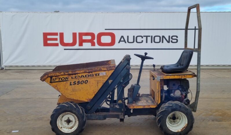 Lifton LS500 Site Dumpers For Auction: Leeds – 23rd, 24th, 25th, 26th October @ 08:00am full